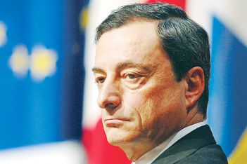 Italia, è allarme recessione. Draghi: Colpite le famiglie